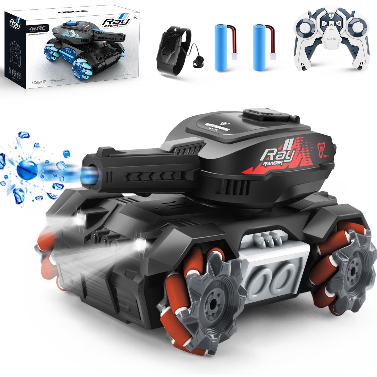 Water Bullet Shooting Remote Control Tank