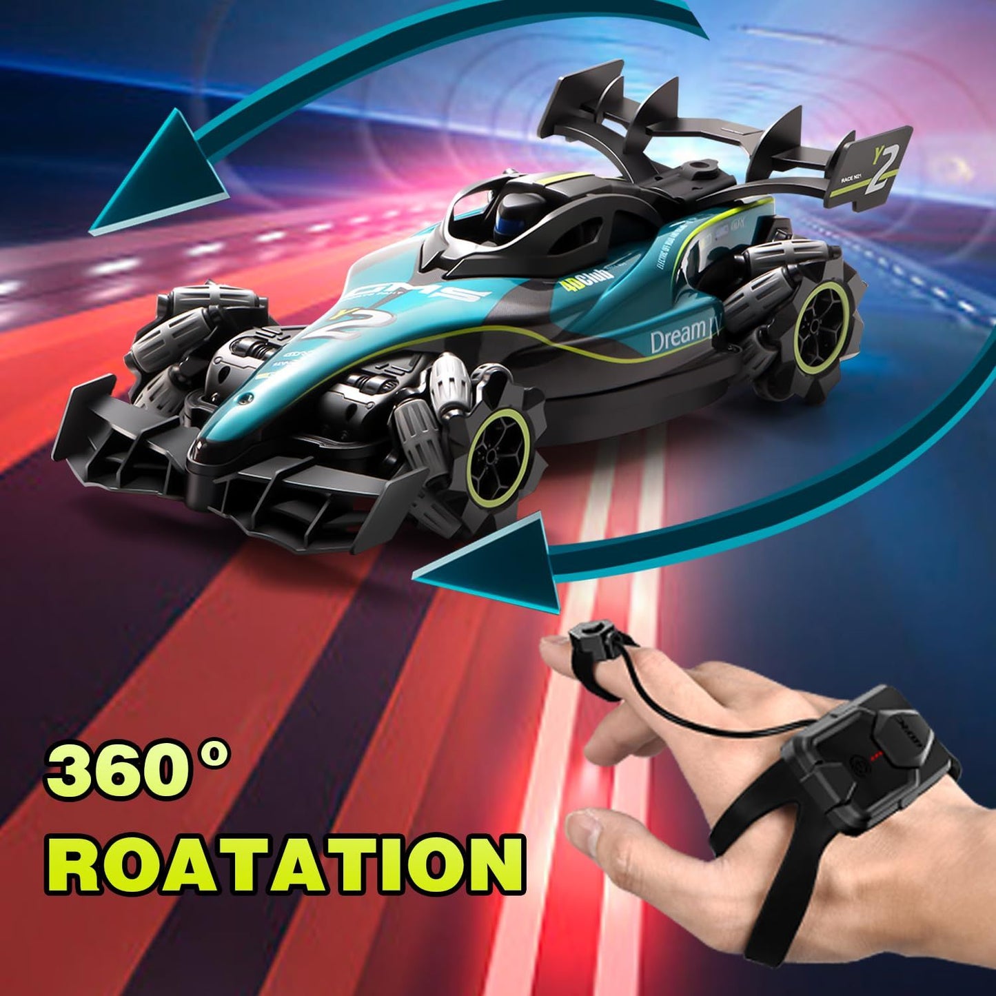 Hand Controlled Gesture RC Car