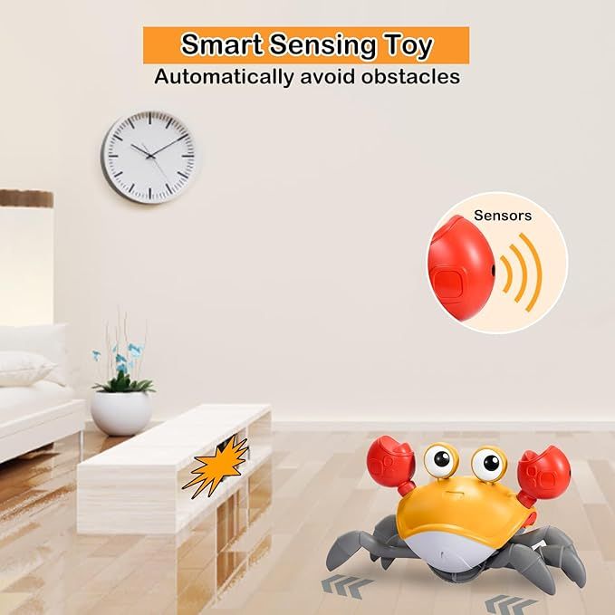 Crawling Crab Baby Toy