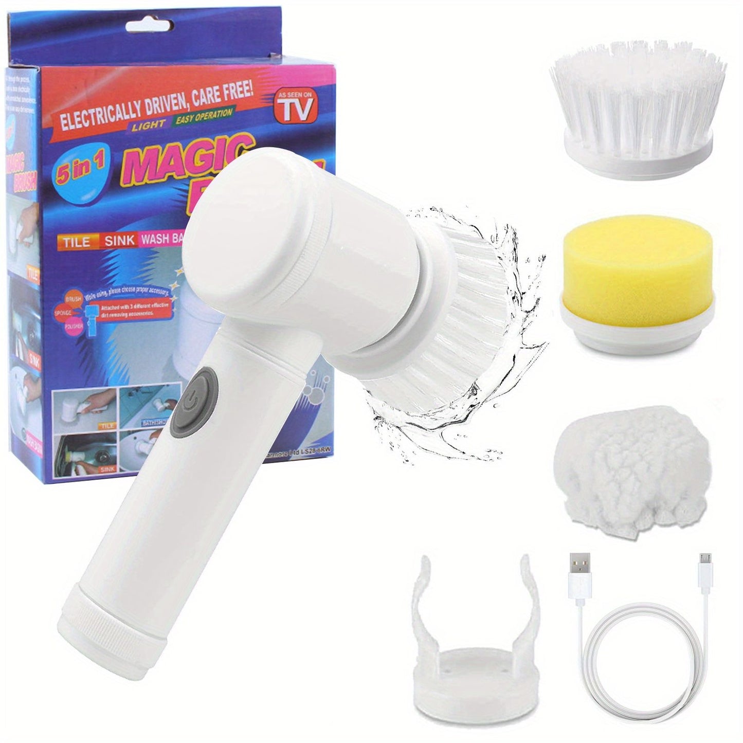 Electric Spin Scrubber