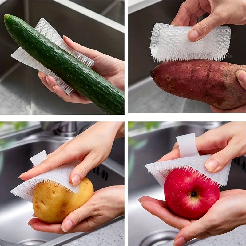 Fruit And Vegetable Cleaning Brush