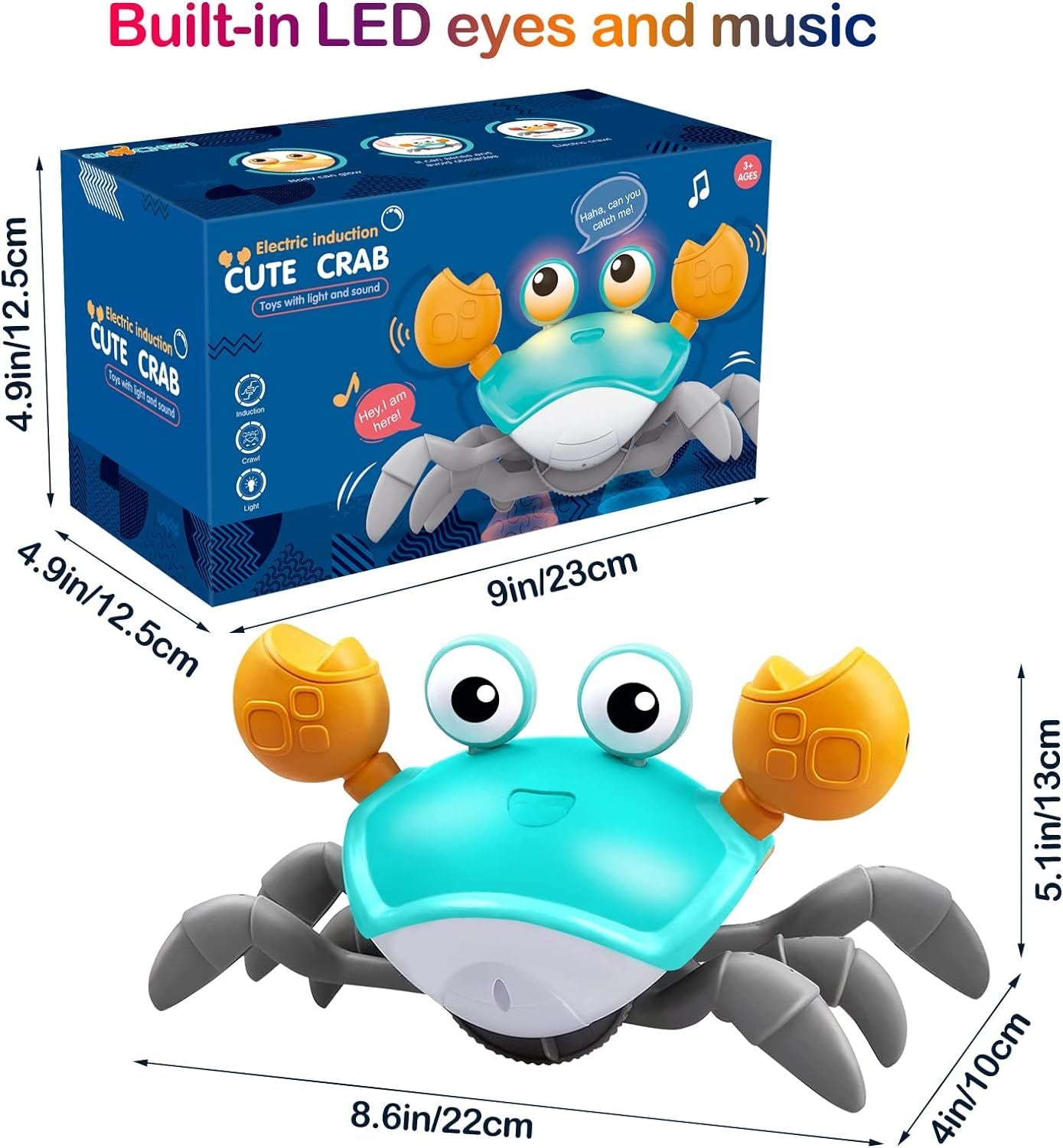 Crawling Crab Baby Toy