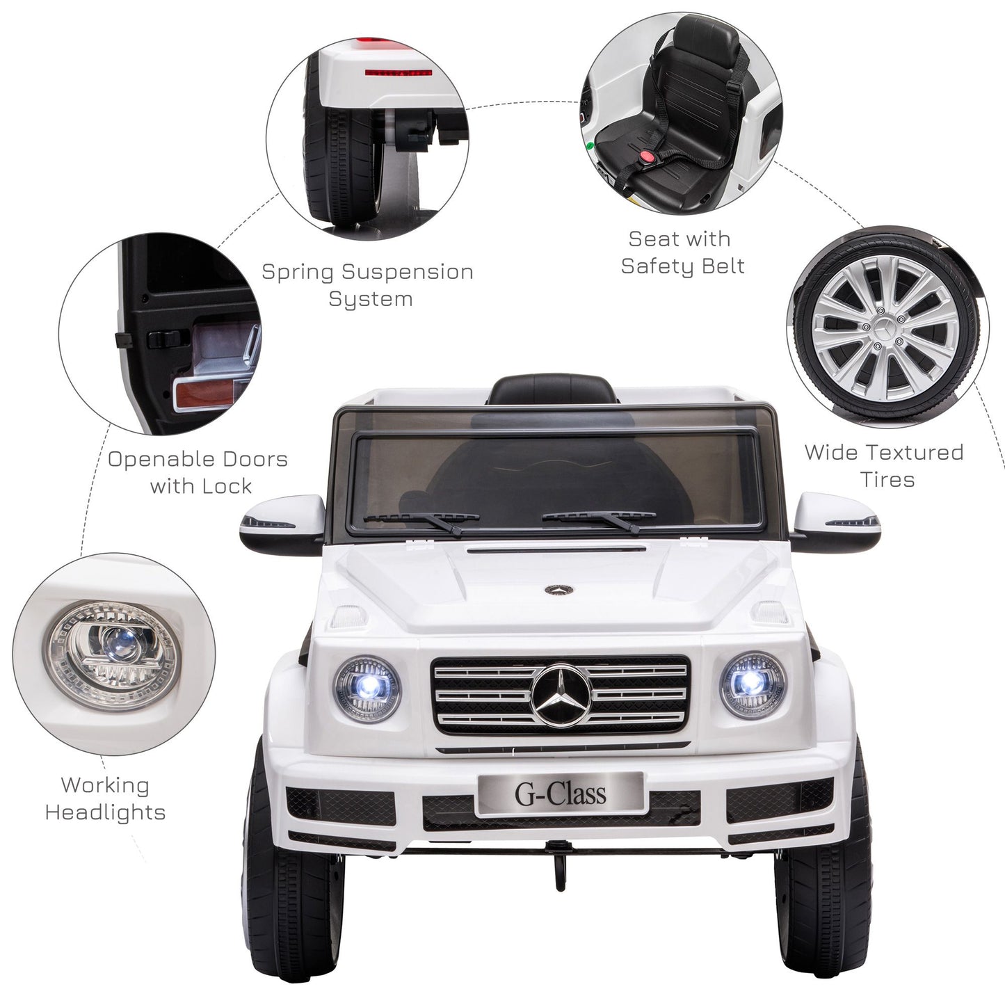 Electric Mercedes Benz G500 Licensed