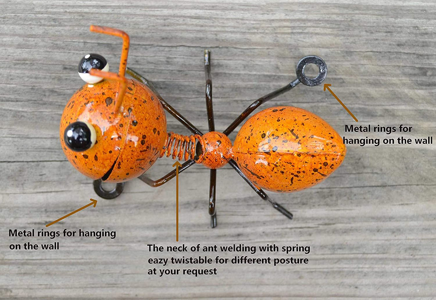 Metal Ant Shaped Ornaments