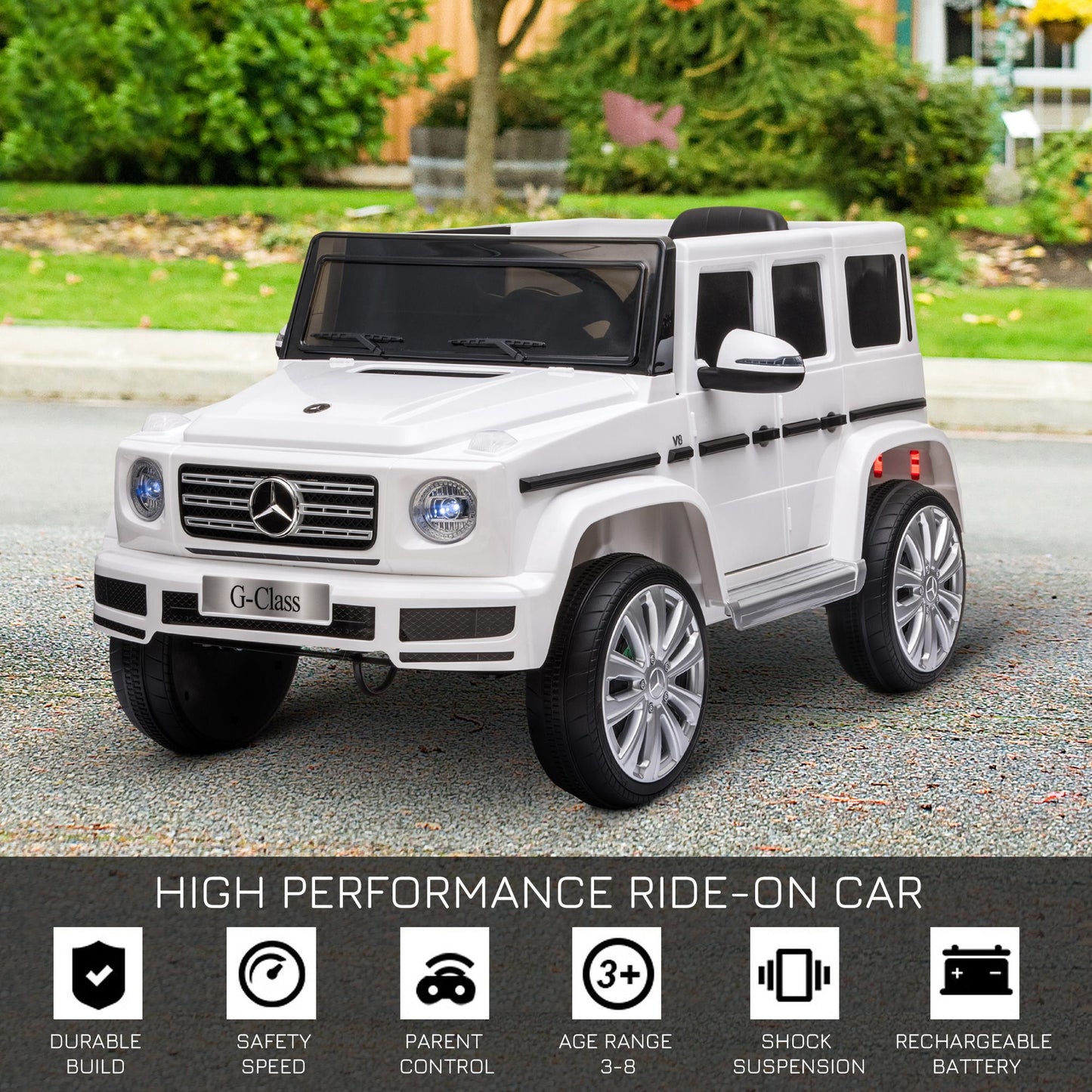 Electric Mercedes Benz G500 Licensed