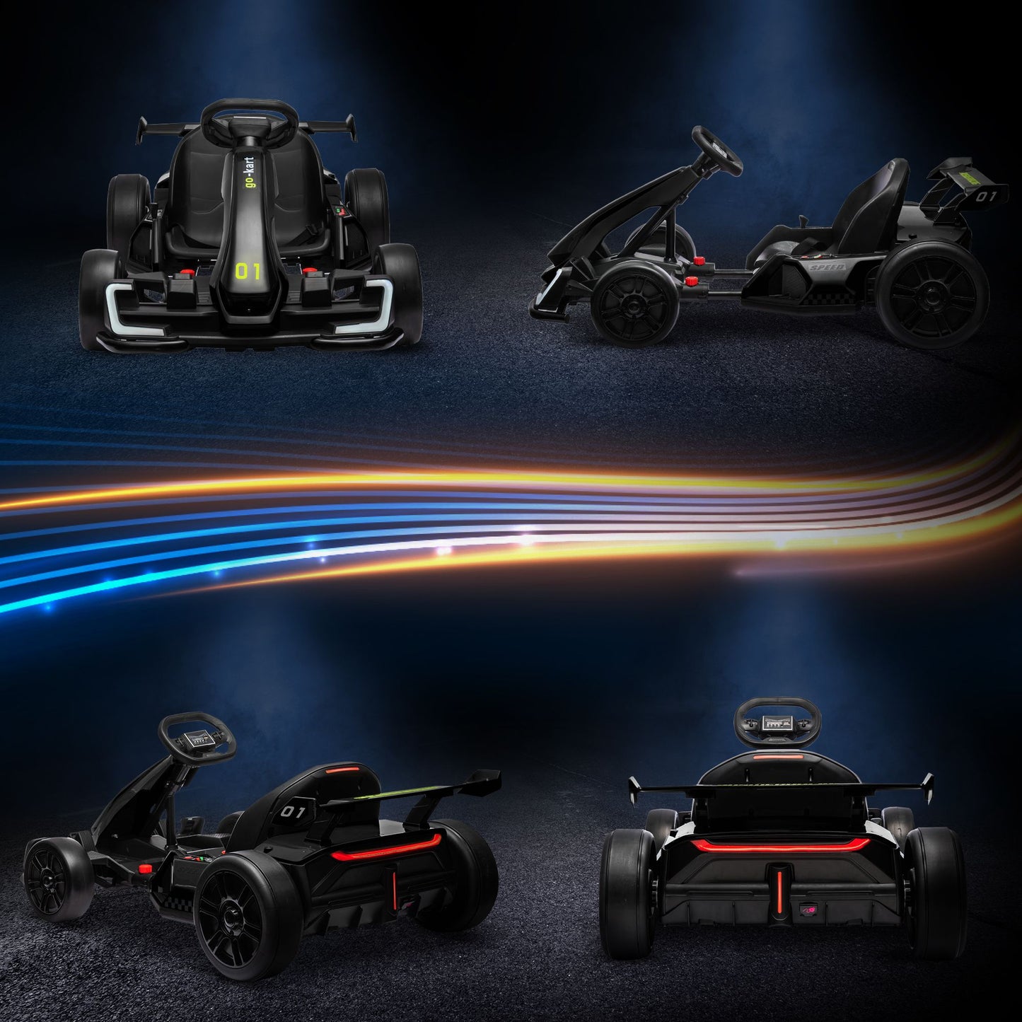 Electric Drifting Go Kart