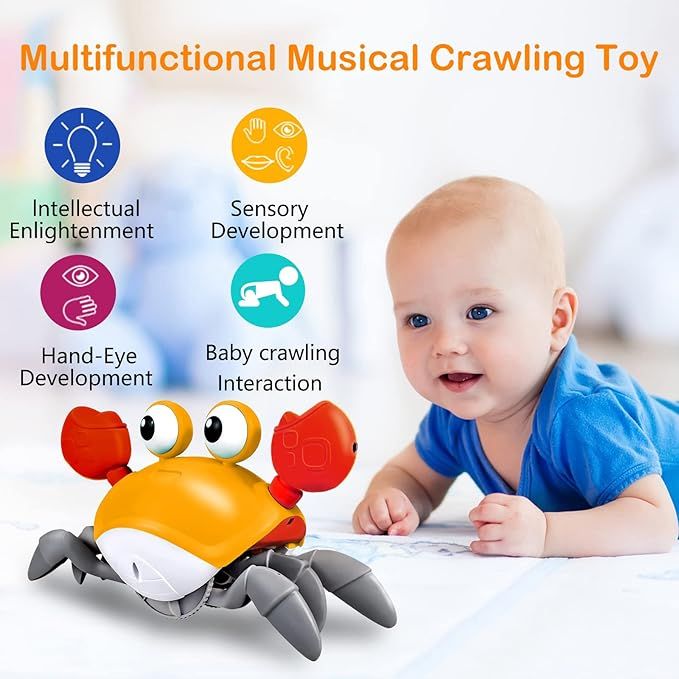 Crawling Crab Baby Toy