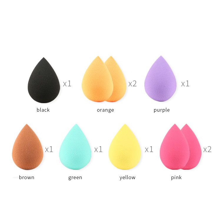 Latex Free Makeup Sponge Set of 9