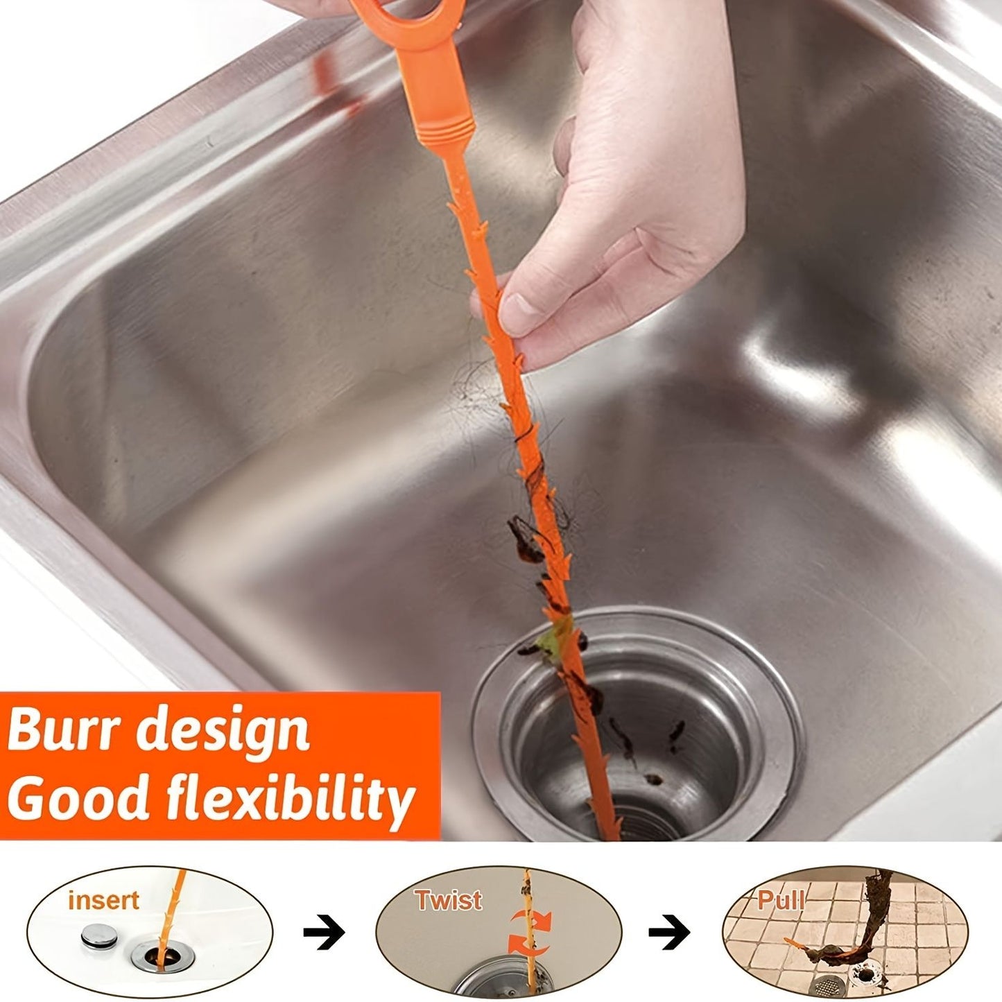 Drain Clog Remover Cleaning Tool