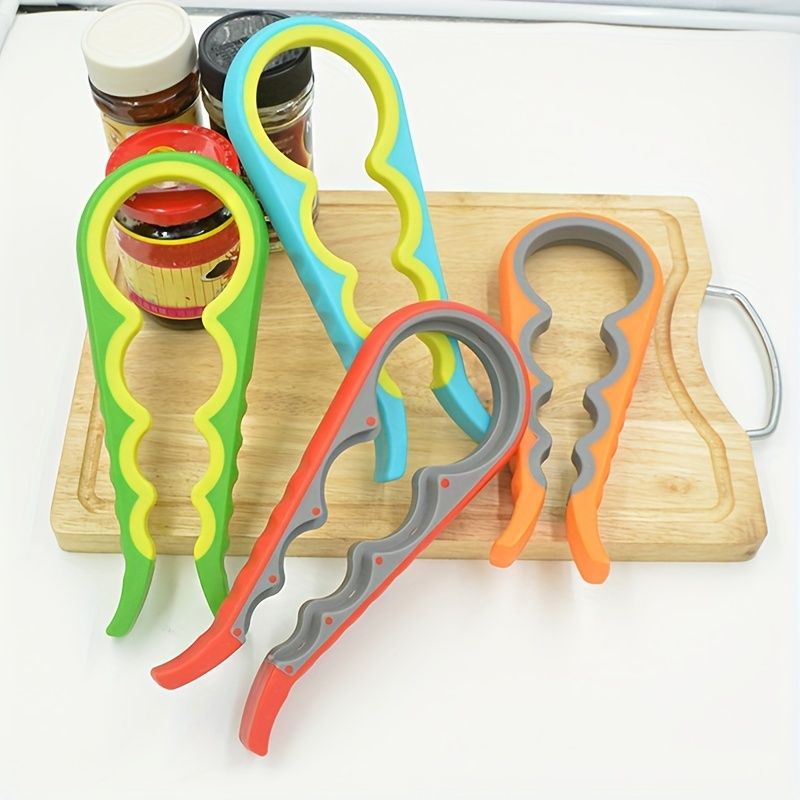 Four-in-One Multifunctional Lid Opener