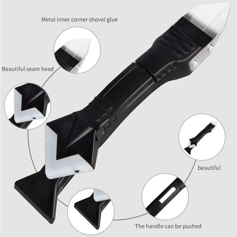 Multi-Functional Glue Scraper