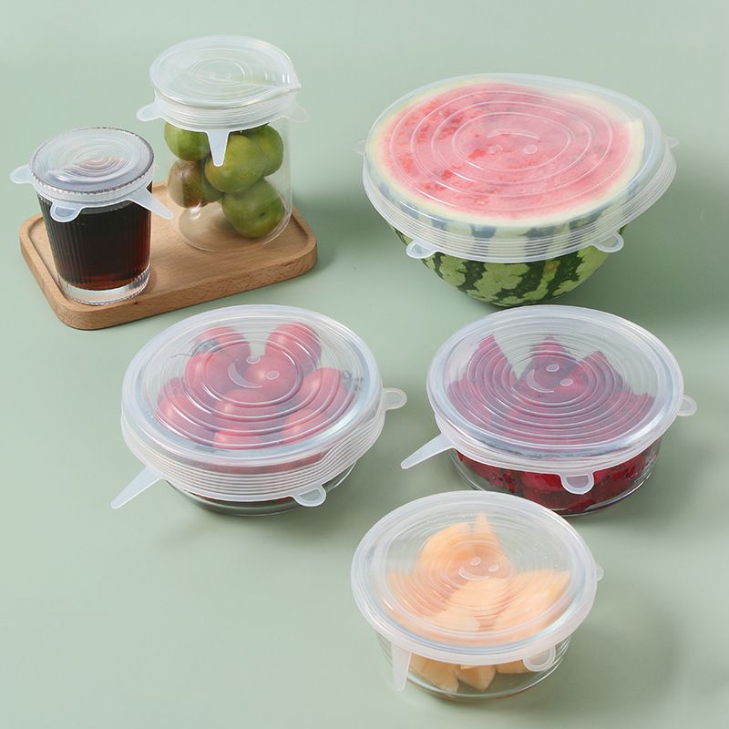 6Pcs Food Silicone Cover