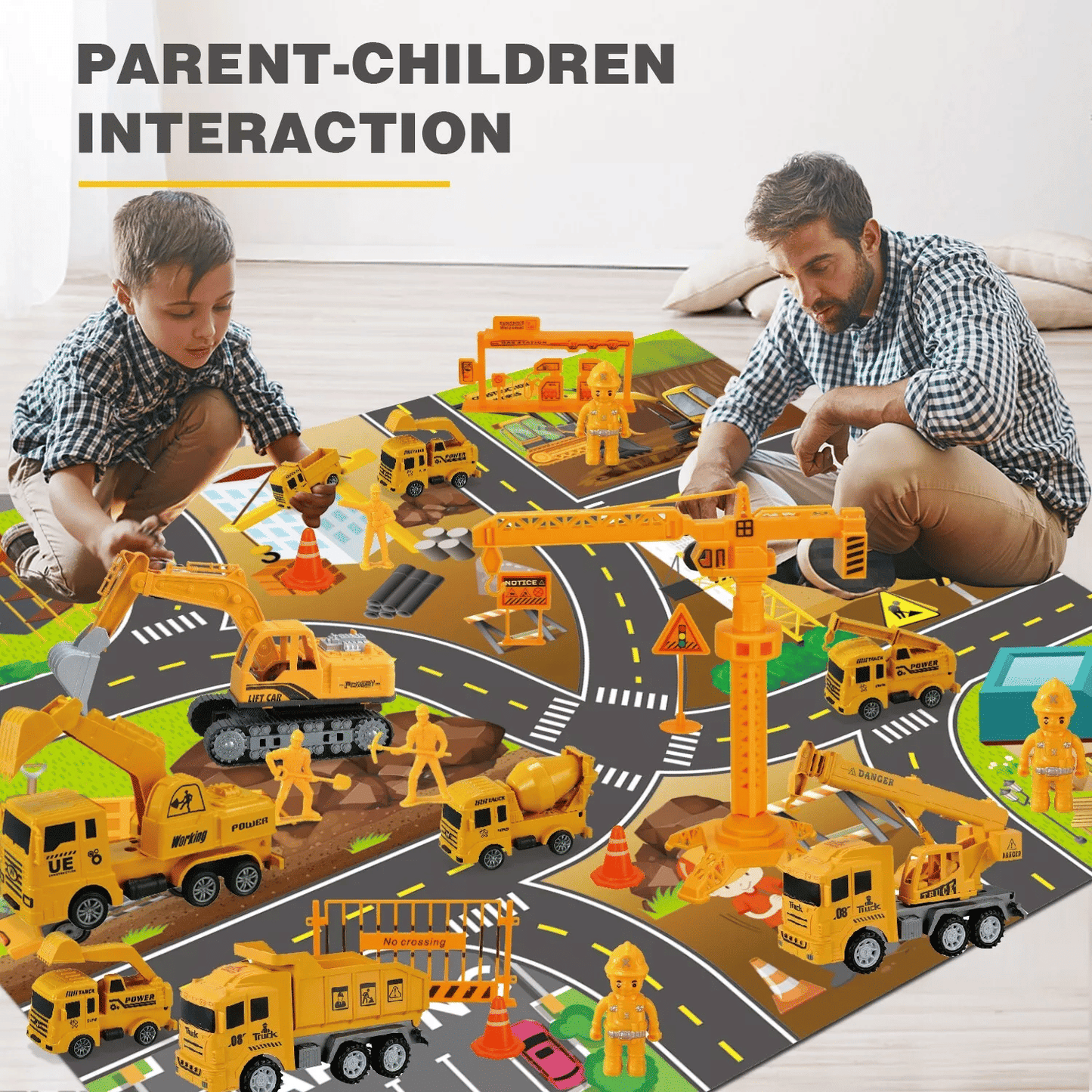 Construction Vehicle Toys 11 pieces