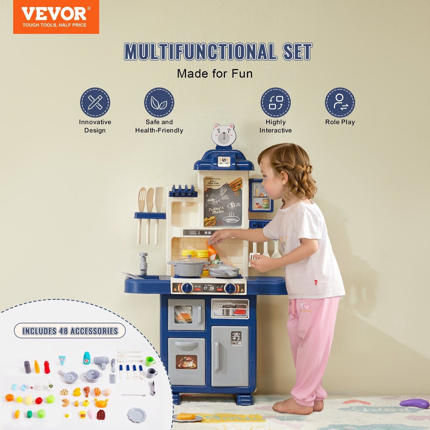 Kitchen Playset for Kids