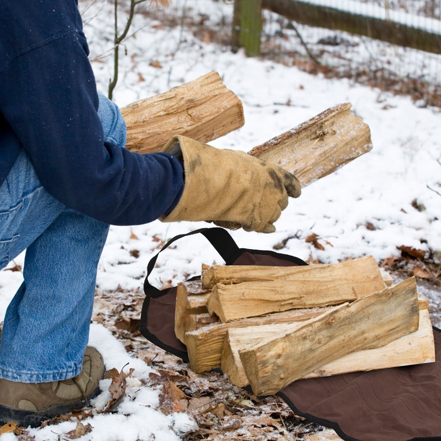 Firewood Carrier Bag