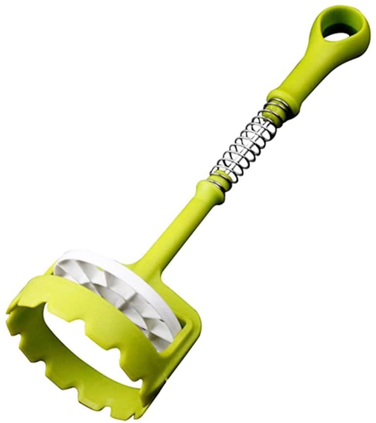 Pump-Action Potato Masher