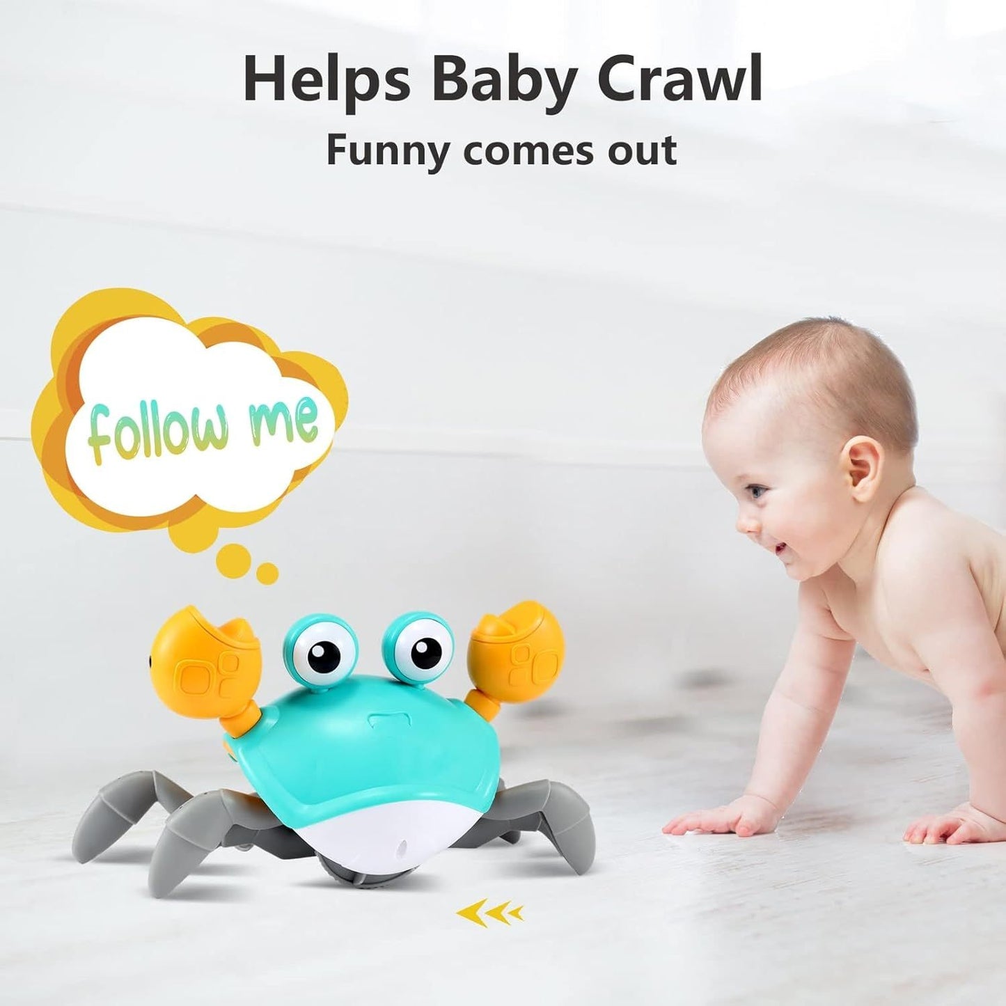 Crawling Crab Baby Toy