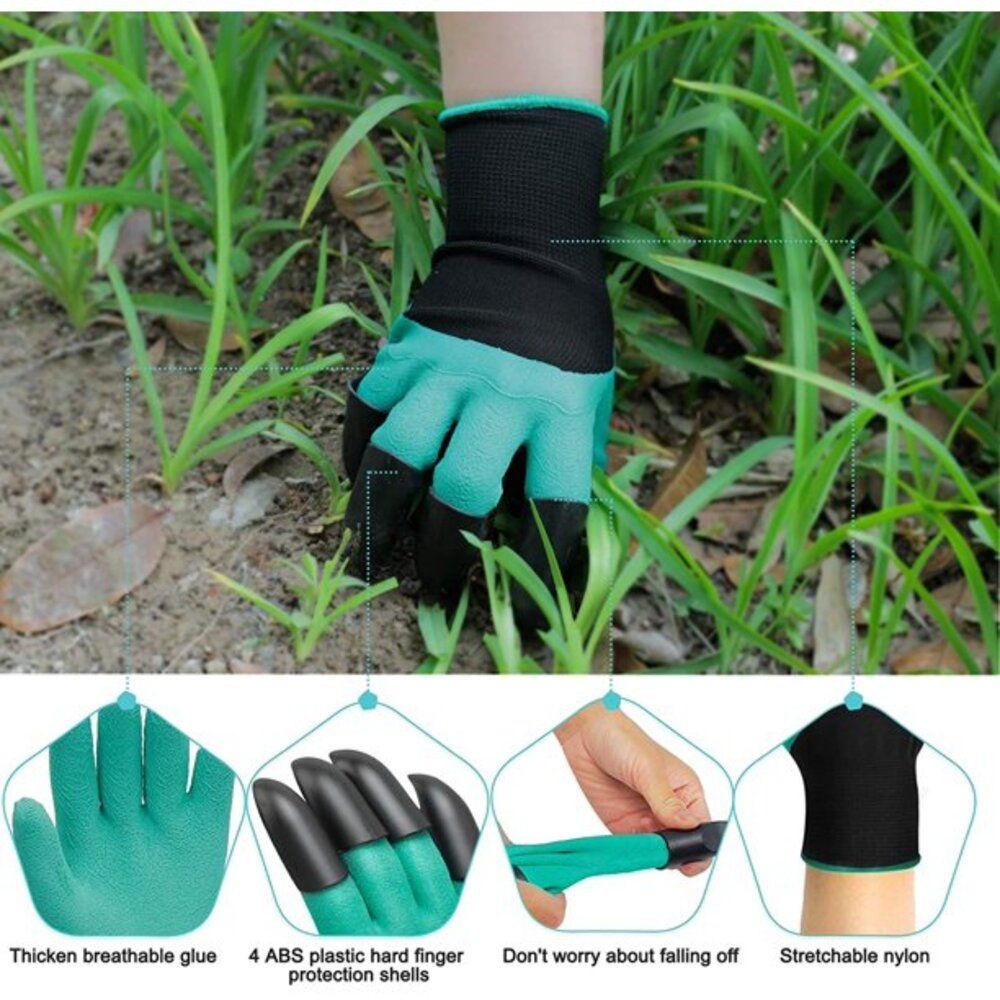 Garden Gloves With Claws